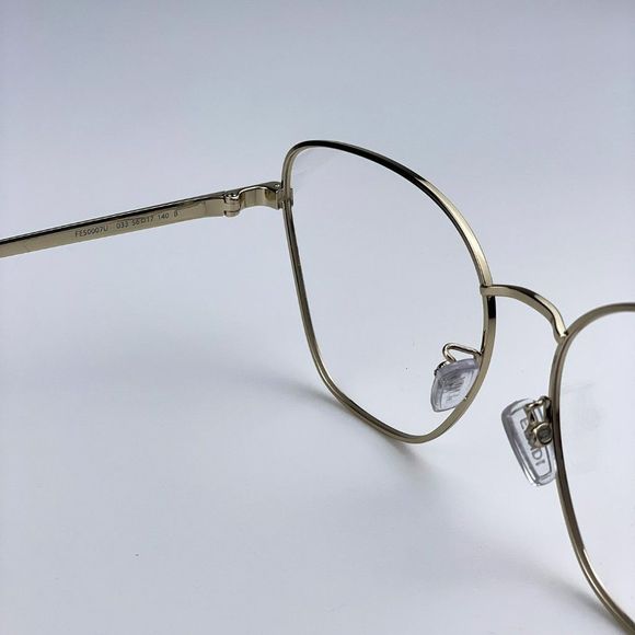 🔥Fendi FE50007U  033  Eyeglasses Light Gold Butterfly Women - Picture 10 of 10
